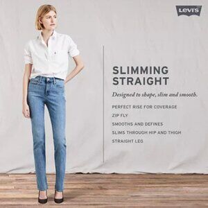 Levi Slimming Straight Jeans Size 28